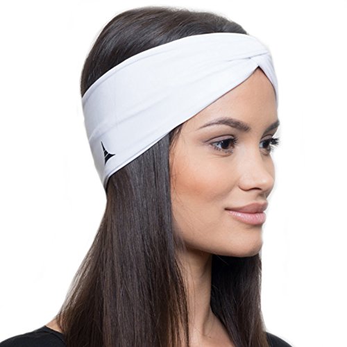 Moisture Wicking Turban Headband for Sports, Running, Workout and Yoga ...